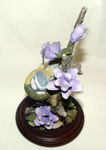 Picture of Blue Tit with Canterbury Bell